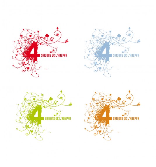Laure Marchal | Logo pour les quatre saisons de la nouvelle ADEPPA | image 2